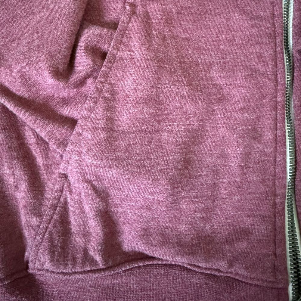 Nike Zip Up Hooded Jacket Lightweight Rose Mauve Athleisure Streetwear Womens S - Picture 6 of 8
